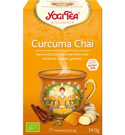Yogi Tea Yogi Tea Curcuma / turmeric chai tea bio (17st)