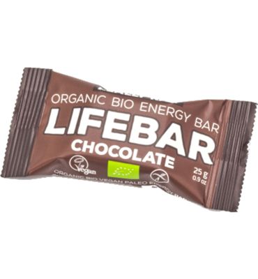 Lifefood Mini lifebar energiereep chocolade raw & bio (25g) 25g