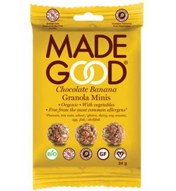 Made Good Made Good Granola minis chocolate banana bio (24g)
