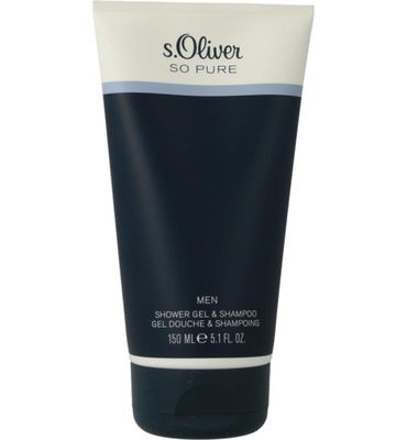 s.Oliver So pure men showergel & shampoo (150ml) 150ml