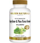 Golden Naturals Caprylzuur & Pau d'arco met probiotica (180vc) 180vc thumb