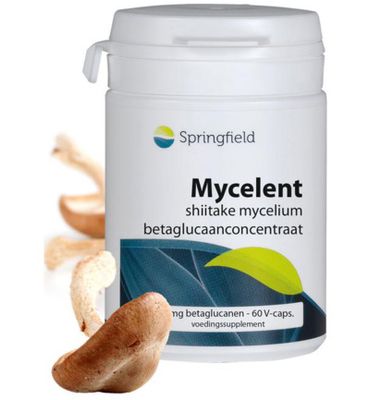 Springfield Mycelent Betaglucaan Concentraat (60vc) 60vc