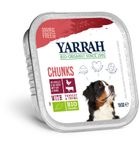 Yarrah Hondenvoer chunks met kip en rund bio (150g) 150g thumb