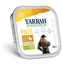 Yarrah Yarrah Hondenvoer pate met kip bio (150g)
