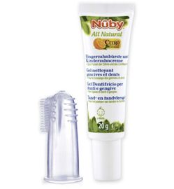 Nuby Nuby Citroganix tand-en vleesgel & vingertandenborstel (1set)
