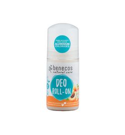 Benecos Benecos Deodorant roll on abrikoos & vlierbes (50ml)