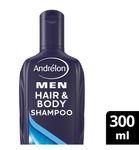 Andrelon Shampoo men hair & body (300ml) 300ml thumb