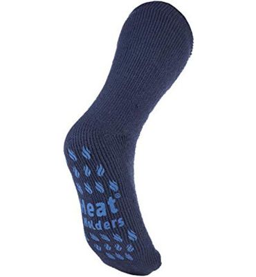Heat Holders Mens slipper socks maat 6-11 deep blue (1paar) 1paar