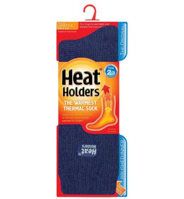 Heat Holders Ladies original socks maat 4-8 indigo (1paar) 1paar