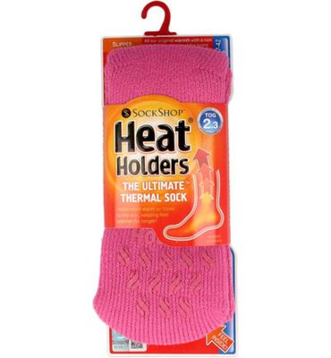 Heat Holders Ladies slipper socks maat 4-8 candy (1paar) 1paar