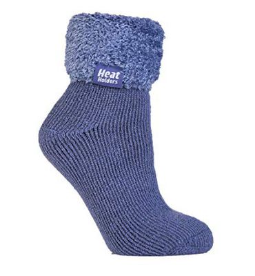 Heat Holders Ladies lounge socks maat 4-8 (37-42) dark lavender (1paar) 1paar