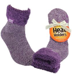Heat Holders Heat Holders Ladies lounge socks maat 4-8 (37-42) lila mauve/c (1paar)