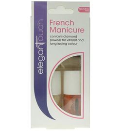 Elegant Touch Elegant Touch Rapid dry french manicure natural pink (1set)