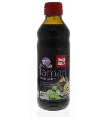 Lima Tamari 50% minder zout bio (250ml) 250ml