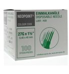 Neopoint Injectienaald steriel 0.4 x 40 mm (100st) 100st thumb