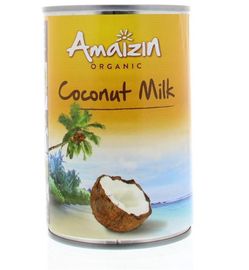 Amaizin Amaizin Cocosmelk zonder guargom bio (400ml)