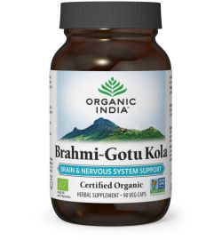 Organic India Organic India Brahmi - gotu kola bio (90ca)