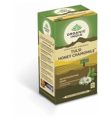 Organic India Tulsi honey chamomile thee bio (25st) 25st