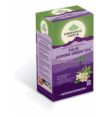 Organic India Tulsi jasmine green thee bio (25st) 25st