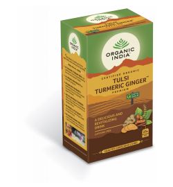 Organic India Organic India Tulsi turmeric ginger thee bio (25st)