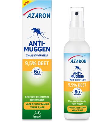 Azaron Anti muggen 9.5% deet spray (100ml) 100ml