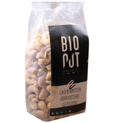 BioNut Cashewnoten geroosterd gezouten bio (500g) 500g