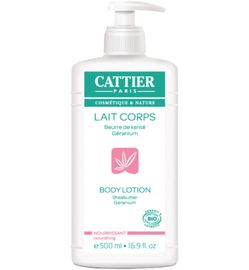 Cattier Cattier Body milk shea butter/geranium (500ml)