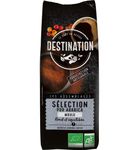 Destination Koffie selection arabica gemalen bio (250g) 250g thumb
