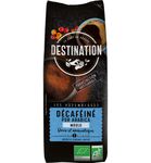 Destination Koffie decaf puur arabica gemalen bio (250g) 250g thumb