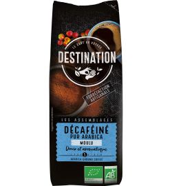 Destination Destination Koffie decaf puur arabica gemalen bio (250g)