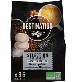 Destination Destination Koffie selection pads bio (36st)