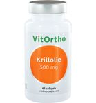VitOrtho Krillolie 500 mg (60sft) 60sft thumb