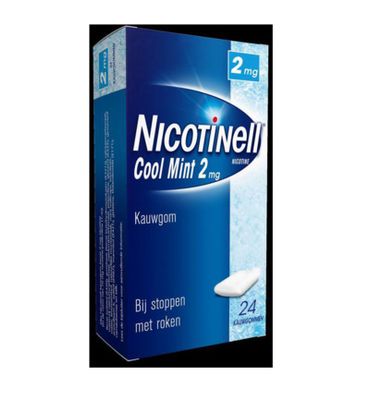 Nicotinell Kauwgom 2 mg (24st) 24st