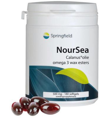 Springfield NourSea calanusolie omega 3 wax esters (180sft) 180sft