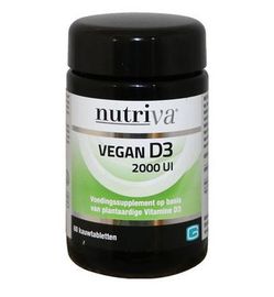 Nutriva Nutriva Vegan D3 (60kt)
