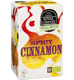 Royal Green Royal Green Spicy cinnamon bio (16st)