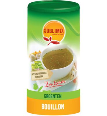 Sublimix Groentebouillon zoutarm glutenvrij (260g) 260g