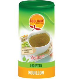 Sublimix Sublimix Groentebouillon zoutarm glutenvrij (260g)
