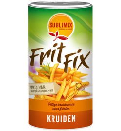 Sublimix Sublimix Frit mix kruiden glutenvrij (300g)
