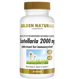 Golden Naturals Golden Naturals Scutellaria 2000 mg (30ca)
