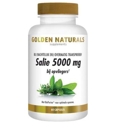 Golden Naturals Salie 5000 mg (60ca) 60ca