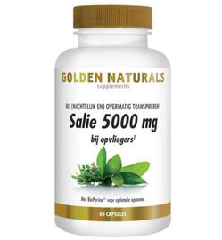 Golden Naturals Golden Naturals Salie 5000 mg (60ca)