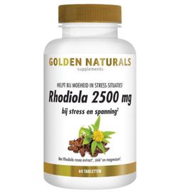 Golden Naturals Golden Naturals Rhodiola 2500 mg (60tb)