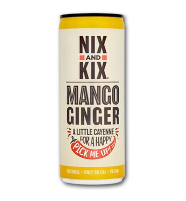Nix & Kix Mango ginger blikje (250ml) 250ml