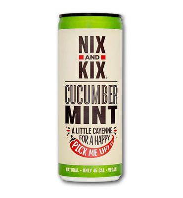 Nix & Kix Cucumber mint blikje (250ml) 250ml