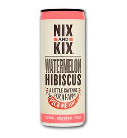 Nix & Kix Nix & Kix Watermelon hibiscus blikje (250ml)