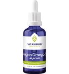 Vitakruid Vegan Omega 3 algenolie 1250 tryglyceriden 500 DHA (50ml) 50ml thumb