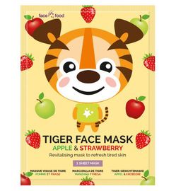 Montagne Jeunesse Montagne Jeunesse Tiger sheet face mask apple & strawberry (1st)