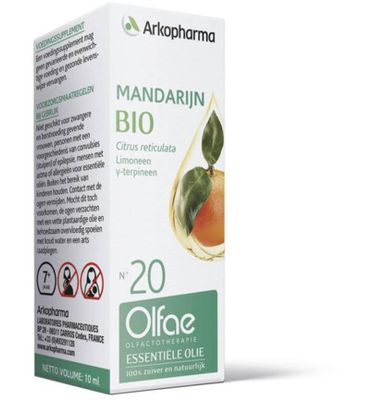 Olfae Mandarijn 20 bio (10ml) 10ml