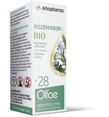 Olfae Rozemarijn met cineol 28 bio (10ml) 10ml